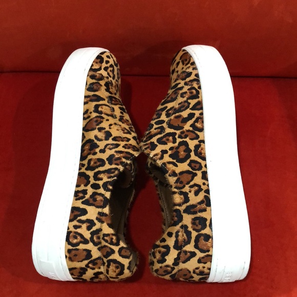 Platform leopard print slip-on Sneaker - Picture 3 of 6
